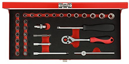 GEDORE red Steckschlüssel-Satz 1/4' 32-teilig