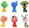6PCS Porte-Brosse à Dents Mural, Porte-Brosse à Dents pour Enfant avec Ventouses, Animaux Mignons, pour Salle De Bains