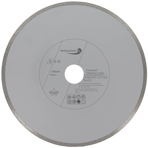 PRODIAMANT Diamant-Trennscheibe Fliese 230 mm x 30 mm Diamanttrennscheibe 230mm