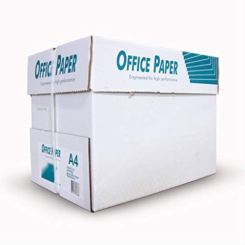 Indigo® A4 White Printer & Copier Paper – 80gsm, Office Paper, 5 Reams (500 Sheets) per Box, 1 Box (2500 Sheets/Box)