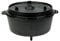 Valhal Outdoor Dutch Oven 12L - Gusseisen - mit Füßen, Thermometerausschnitt