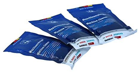 Original Maschinenreiniger BOSCH 00311580 311580 für Geschirrspüler - 3 Packungen 45g (3x45)
