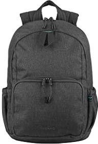 Tucano - Bit Zaino porta PC compatibile con Laptop 15.6 pollici e MacBook Pro 16. Imbottito e Protettivo per Laptop e Tablet. Capiente, da Ufficio e Università. Adatto per Uomo e Donna, Nero