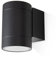 Paco Home Wandlampe Innen Aussen Aussenleuchte Wandleuchte Outdoor Wandbeleuchtung Gartenhaus Modern Garten IP54 3000K, Farbe:Anthrazit, Leuchtentyp___Technologie:Typ 1-1x GU10