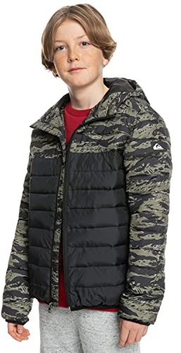 Quiksilver Scaly Mix - Doudoune - Garçon Enfant - Noir Coupe-vent Garçon (lot de 1)