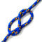 Blue & Yellow Polypropylene Rope, Solid Braided Poly Rope Cord Twine for Boat Yacht Dock Line Camping Washing Line (8 mm x 3 metres / 9.8 ft)