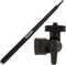 RODE Micro BoomPole Teleskop-Mikrofon-Angel Tonangel 2m + RODE Pivot Adaptor 3/8 Schwenkgelenk zur Stativ- oder Tonangelmontage