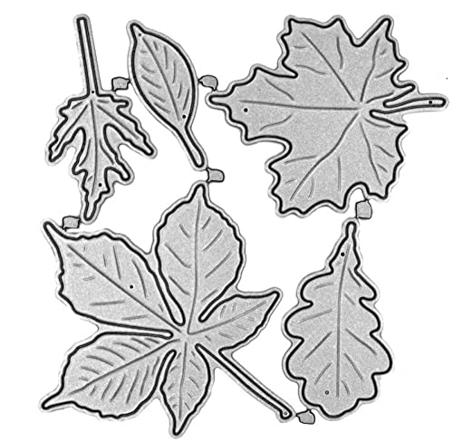Bemvp Ahornblatt-metallstanzteile, Herbstblätter, Rahmen, Erntedankfest, Prägeschablone, Formschablone Für Heimwerker