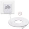 Video doorbell Special Power Transformer, 18 Volt 500MA for Ring doorbell Power Adapter, Compatible with Ring, Nest, Wyze Wireless Video doorbell (with 196in Cable White)
