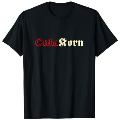 Cola Korn Schriftzug - Geschenkidee für alle Partycrasher T-Shirt