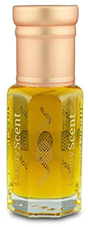 Perfume Oil Vanilla Oud 6ml Roll-On by Luxury Scent – Long Lasting Alcohol-Free Arabian Attar with Warm Woody Oriental Notes, Travel Size Unisex Fragrance for Men & Women, Vegan & Cruelty-Free