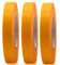 3 Rollen Profi Goldband Klebeband 50 m x 15 mm - Malerband Gold Kreppband - Abdeckband für Maler und Lackierer - Krepp für Innen und Außen - Malerkrepp - Vielseitiges Klebeband für Malerarbeiten