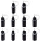 GORGECRAFT 10Stk Präzisionsspitzen-Applikatorflaschen Schwarze Metallnadel Kunststoffflasche 10 ml Präzisionsspitzen-Applikatorflaschen Für DIY-Farbe Papier Quilling Basteln Kleber Tinte Flüssige