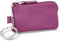 LEDEROW Schlüsseletui Leder Pink mit Reißverschluss Damen und Herren - Mini Schlüsselmäppchen klein Schlüsseltasche für Motorradschlüssel, Wohnungsschlüssel Schlüssel (Pink)