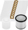 SPARES2GO Cartouche + Filtre Mousse + 10 Sacs à poussière Compatible avec Titan TTB350 TTV431 16L 20L 30L 40L Aspirateur, 04-SGY-253