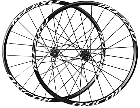 Mountainbike-Laufradsatz 26 27,5 29 Zoll Scheibenbremse Carbon-Nabe 24H Flache Speichen Steckachse MTB-Räder Vorder- und Hinterräder Fahrrad-Laufradsatz für 7 8 9 10 11-Gang-Kassette 1590 g