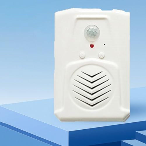 PIR Infrared Motion Sensor, USB Power Motion Sensor Alarm MP3 Audio Player Infrared Induction Doorbell, Built-in 8Ω 1W Speaker