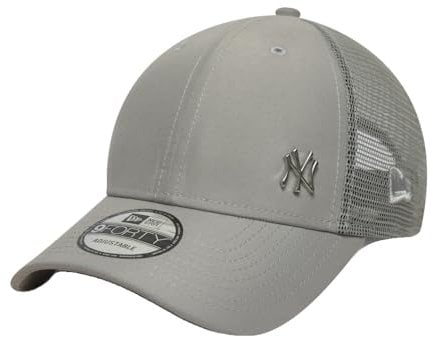 New Era 9Forty Trucker Cap Flawless New York Yankees grau