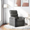 Xichuzi Relaxsessel Dunkelgrau Stoff, Relaxsessel, Fernsehsessel, Kinosessel, Gaming Couch - 371690