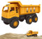 DZAY Bagger Spielzeug Baustellenfahrzeuge Kinder,Spielstabil Sandspielzeug Bagger Sandkasten Spielzeug,Strandspielzeug Kinder Kipplaster Fahrzeug Mischwagen Outdoor für Ab 3 4 5 Jahr (LKW)