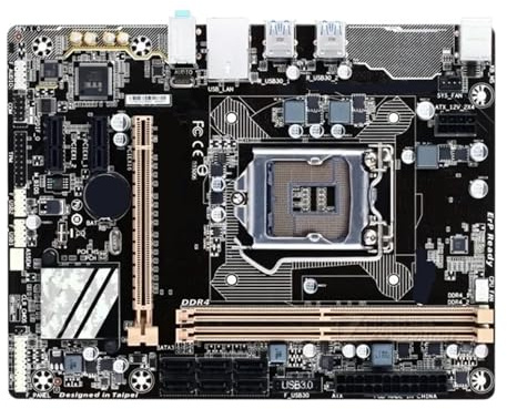 for GA-X150M-PLUS Motherboard 32GB LGA 1151 DDR4 M-ATX Board for Gigabyte, Replacement Part