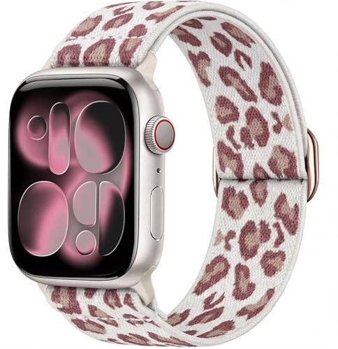 Ynitec Solo Loop ersättningsarmband kompatibelt med Apple Watch armband 38 mm 40 mm 41 mm 42 mm 44 mm 45 mm 46 mm 49 mm, nylon elastiskt flätat band för iWatch Series 11 10 9 8 7 6 5 4 3 2 1 SE Ultra