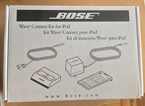 Bose Wave Connect Kit für iPod® mit 30-Pin-Anschluss und USB-Verbindung für iPhone und iPod