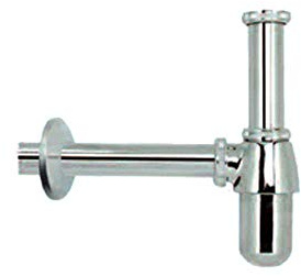 Sifoni lavelli bottiglia ottone cromato 11/4 [GOPLAST ]