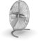 Ventilateur design Charly Little par Stadler Form, 35 cm de diamètre, fonction de pivotement, trois niveaux de vitesse, inclinaison réglable, couleur argent