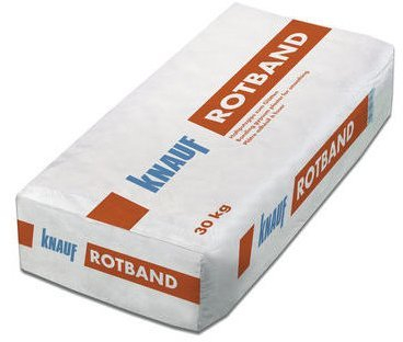 Knauf Rotband Haftputzgips 30 kg zum Glätten Putzgips Gipsputz Putz Trockenbau