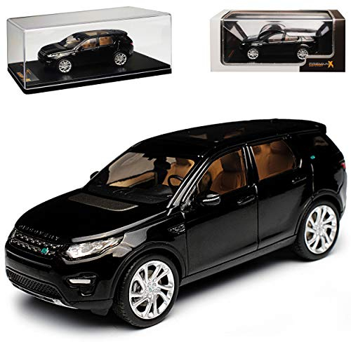 Land R*o*v*e*r Discovery Sport Schwarz Ab 2015 1/43 PremiumX Modell Auto mit individiuellem Wunschkennzeichen