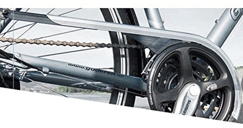 Horn Kettenschutz 3 Fach Catena 08 / bis 48Z. Alu Silber Fahrrad