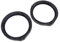 KESOTO 2x 17mm Plastic Depth Ring Adapter/Spacer for 6.5inch Car Speakers for Honda Civic, Accord, CRV,Fit,CITY