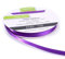 Vaessen Creative Satinband, 6 mm x 10 m, elegantes Funkeln zum Erstellen von Karten, Sammelalben, Geschenkverpackungen und anderen kreativen Projekten, lila