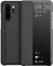KANSI kompatibel mit Huawei P30 Pro Hülle, Smart View Flip Hülle + Schutzfolie - Schwarz