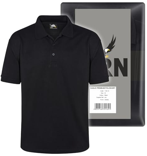 ORN International, Eagle Poloshirt, Men's Workwear Polo, Durable, Comfortable and Professional Style, Triple Stiched Seams & Padded Neckline, Vibrant Range, Universal Size-Range