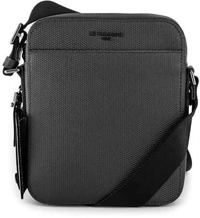 Le Tanneur, petite sacoche bandoulière, sac bandoulière, en cuir, émile, homme, sac porté épaule, croisé, bandoulière ajustable, besace pour le voyage, ville, travail, randonnée, loisir, sport