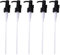 Freebily 5pcs Plastic Oil-Rubbed Lotion Dispenser Pump Replacement for Soap and Lotion Bottles with Tubes Black 24mm