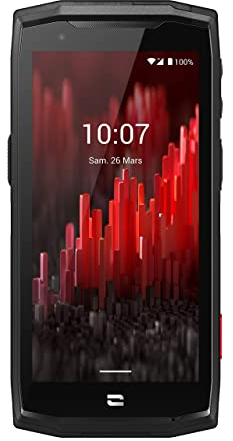 CROSSCALL Core-M5 Smartphone débloqué 4G+ (Écran: 4,95 Pouces - 32 Go - Dual Nano-SIM - Android 11) Noir 1001011101114