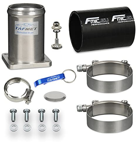 AGR Ventil Ersatz Rohr Tuning Kit schwarz für Mercedes E300 W210 S210 mit OM606 3.0 TD Motor