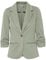 fransa FRZablazer Damen Blazer Kurzblazer Jacke mit Stretch Geraffte Ärmel mit Taschen, Größe:L, Farbe:Desert Sage (160110)