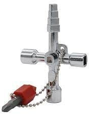 RV-Parts Universalschlüssel Dreikantschlüssel Vierkantschlüssell BAU Sanitär für die meisten Absperrsysteme