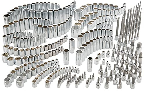 CRAFTSMAN 299-Piece Socket Set, Includes Deep, Shallow Sockets, Hex, Torx, Slotted, Phillips Bits