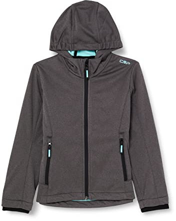 CMP, Kid Gjacket Fix Hood, Girl, Nero Mel.-Acqua, 128