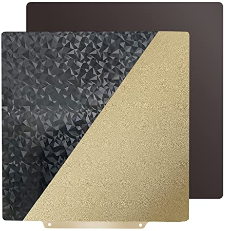 IdeaFormer Double-Sided Textured PEO+PEI Magnetisches Druckplatte 235x235 mm, PEO+PEI Spring Steel Sheet für Ender 3/3 Pro/3 V2/5/5 Pro/Neptune 2/3/4/Pro Sovol SV05/SV06 3D Drucker Druckbett