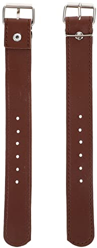 BESPORTBLE 1 Paar Fahrradkorbgurte Fahrrad Griff Riemen Fahrradaufbewahrungsteil Fahrradgurt Westernsattel-steigbügel Humpelt Ersatzgurt Für Den Fahrradkorb Weide Leder Trageriemen Kind