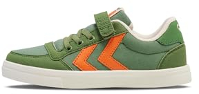 hummel Unisex Kinder Slimmer Stadil Low Jr Sneaker, Hedge Green, 31 EU