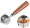Bodenloser Siebträger 51mm kompatibel mit DeLonghi Dedica EC680/EC685/EC785/EC820/EC850/EC860, Siebträger 51mm mit Edelstahl 2 Tasse Filterkorb,Premium Holzgriff