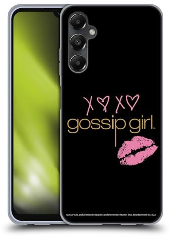 Head Case Designs Offizielle Gossip Girl XOXO Graphics Soft Gel Handyhülle Hülle kompatibel mit Samsung Galaxy A05s
