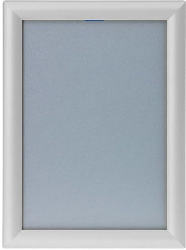 KDS Klapprahmen Brandschutz B1 Plakatrahmen silber (A1)